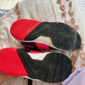 Nike Black and Bright Pink Athletic Shoes